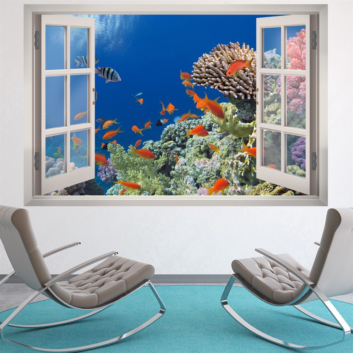 DekorLoft Pencere Sticker 120x85 cm PNC557
