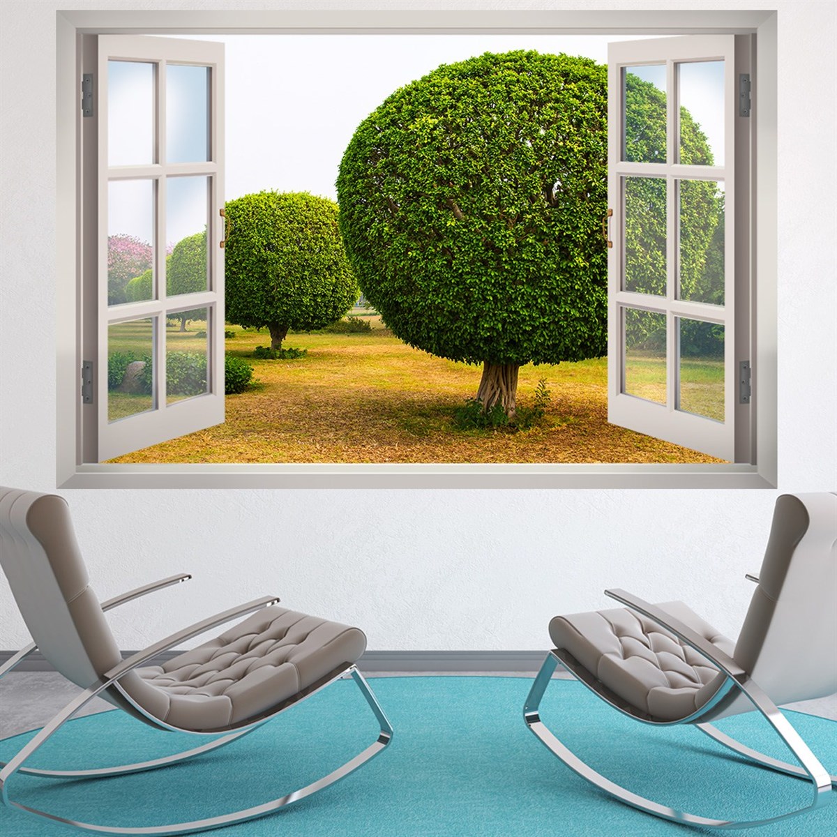 DekorLoft Pencere Sticker 120x85 cm PNC537