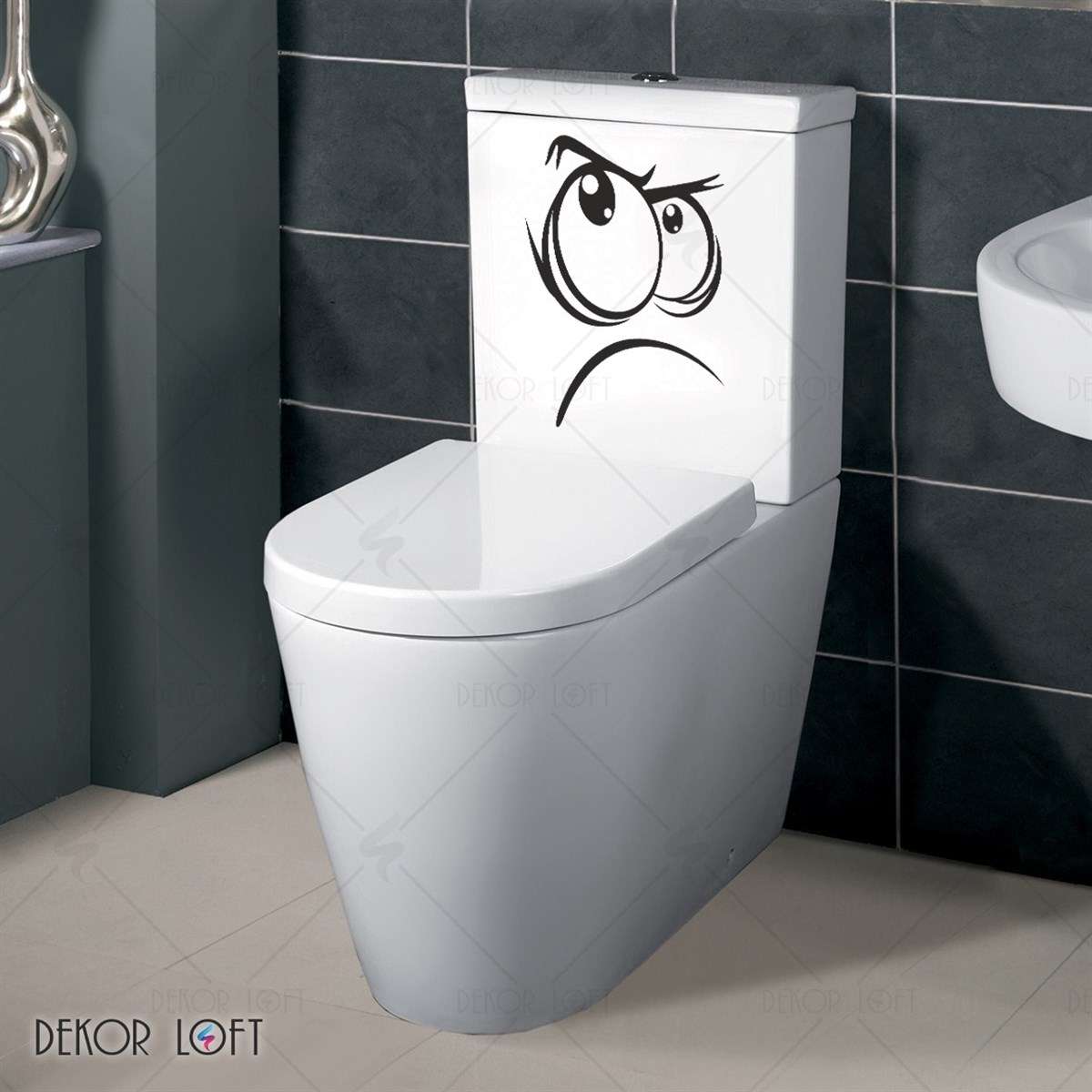 DekorLoft Tuvalet Sticker WC-1513