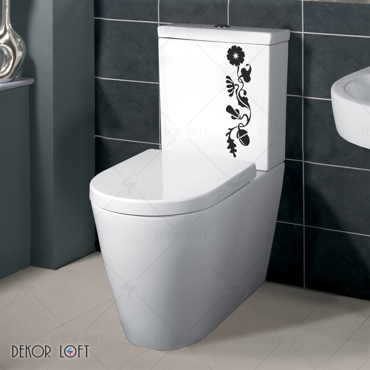 DekorLoft Tuvalet Sticker WC-1514
