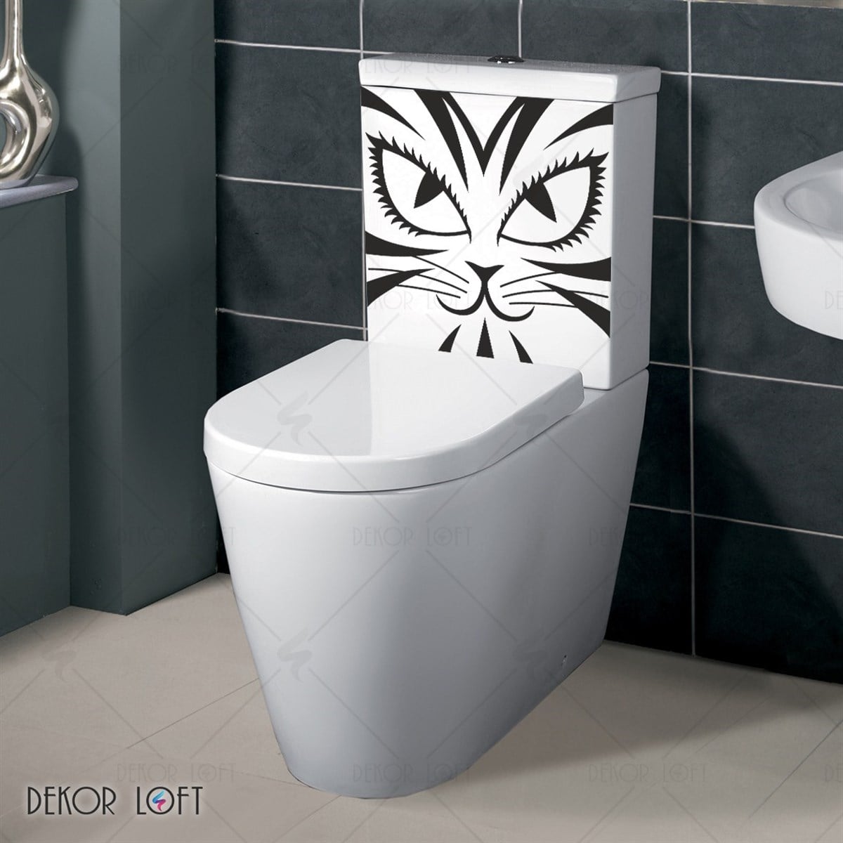 DekorLoft Tuvalet Sticker WC-1525