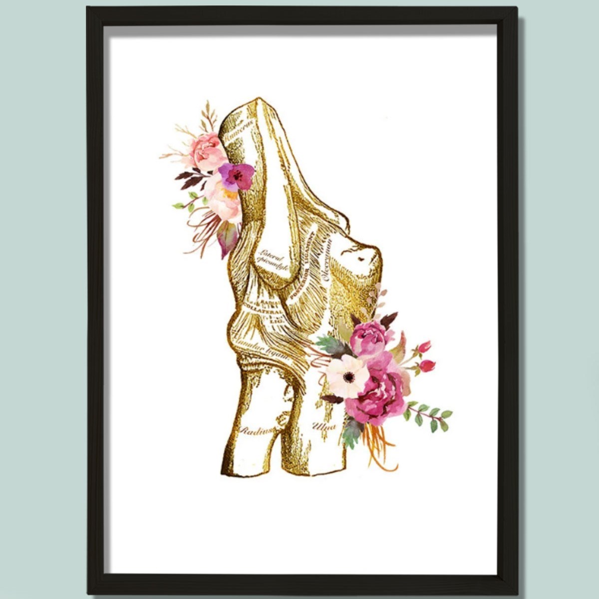 Dirsek Eklemi, Ortopedik Sanat, Kiropraktör Hediyesi, Ortopedik Cerrah Duvar Tablosu