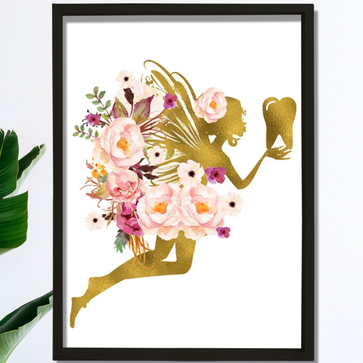 Diş Perisi Sanatı, Diş Hekimi Hediyesi, Diş Hijyenisti Ofis Dekoru