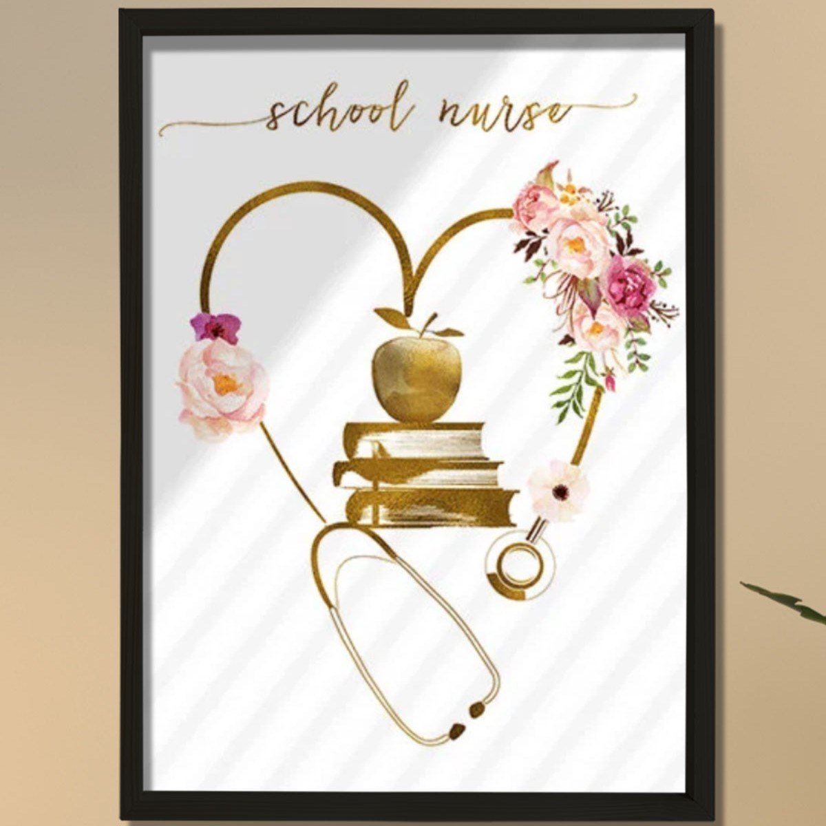Hemşire Duvar Sanatı, Okul Hemşire Ofis Dekoru