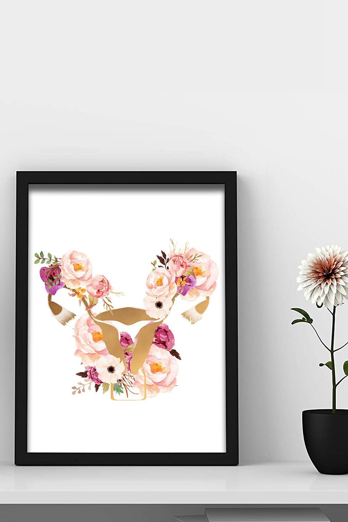 Rahim Sanatı , İnsan Organları Anatomisi, Jinekolog Doktor Odası Duvar Tablosu