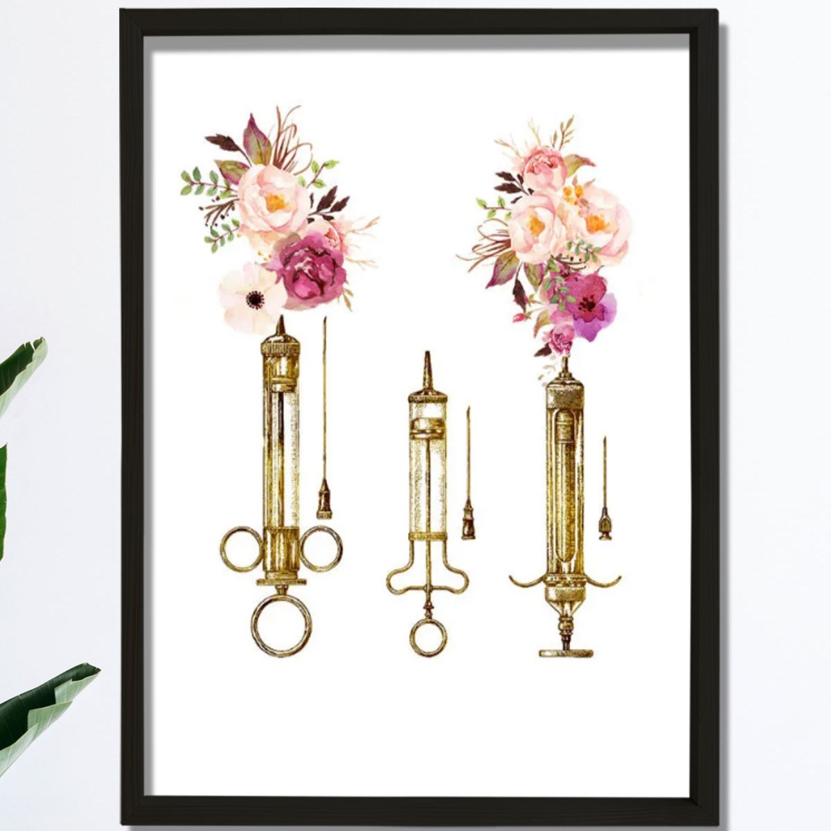 Şırınga Sanatı, Tıbbi Sanatsal Baskı, Eczane Dekoru