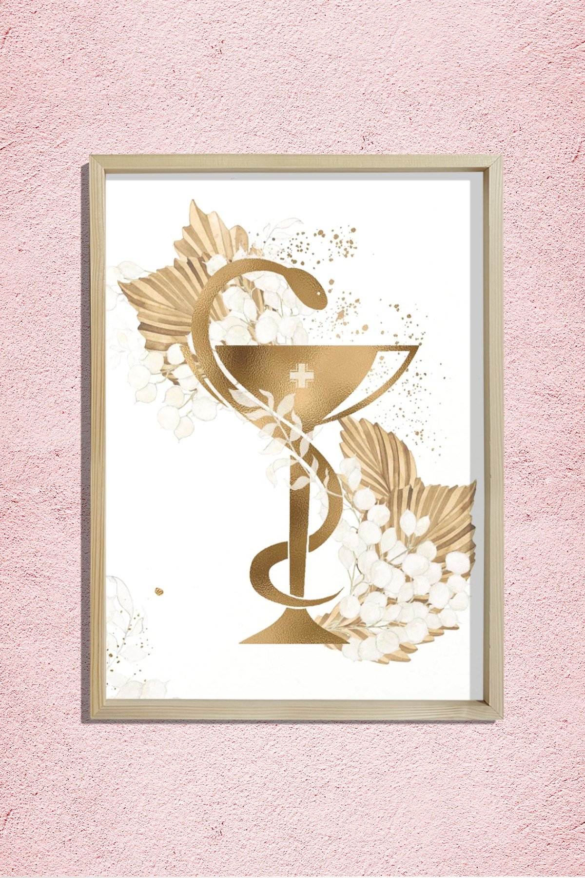 Vintage Eczane Sanatı, Hygeia Kasesi Duvar Tablosu