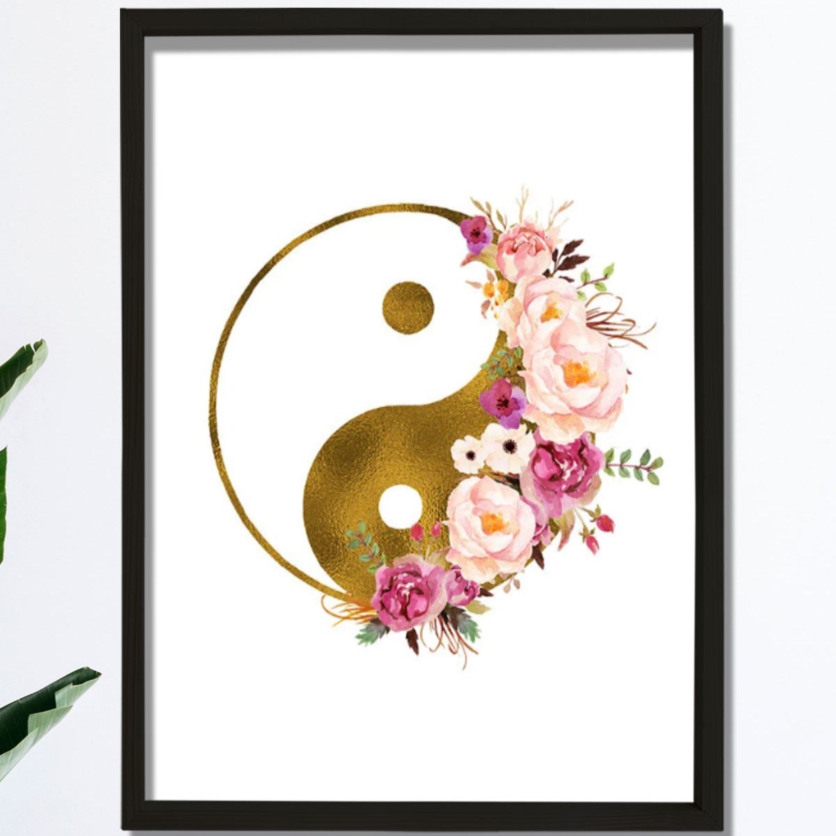 Yin Yang Baskı, Meditasyon Sanatı, Yin Yang Dekor