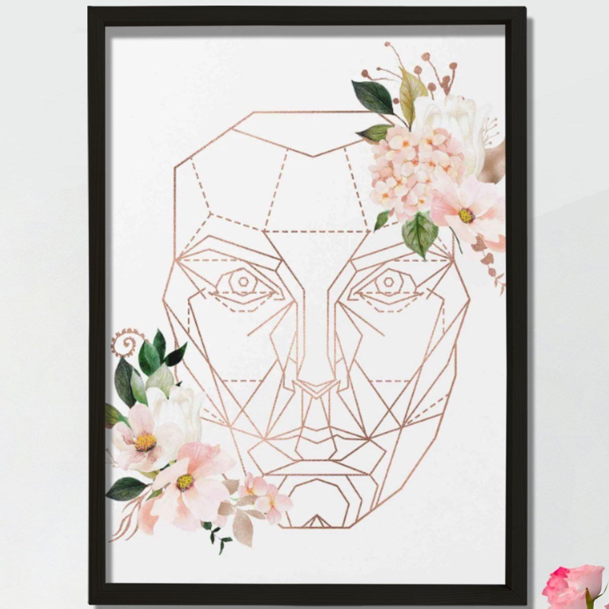 Yüz Mükemmelliği, Yüz Şekli, Güzellik Oranı, Plastik ve Estetik Cerrahı, Doktor Odası Duvar Tablosu