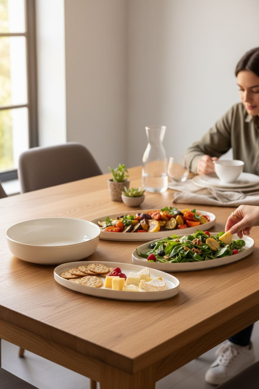 3lü Porselen Gold Modern Sufii Salata Kayık Kase Seti
