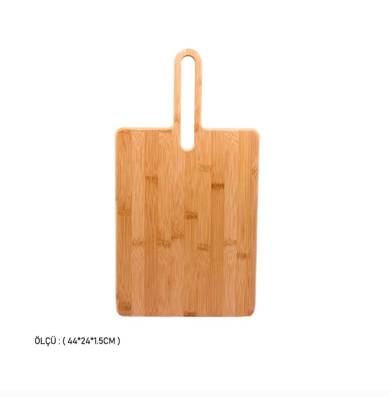 Bambu Dikdörtgen Kesme Tahtası 44*24