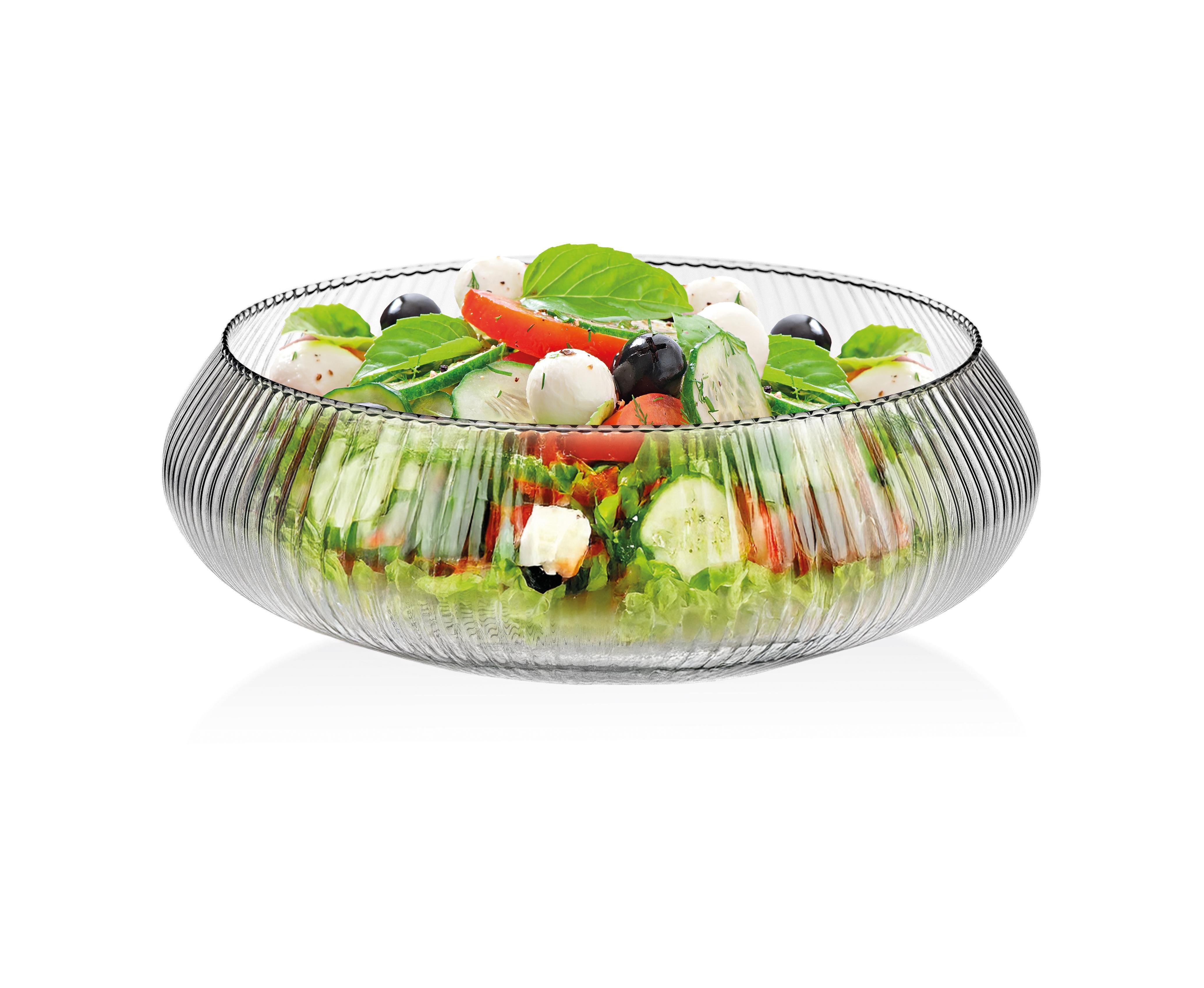 Cam Büyük Boy Salata Kasesi 24cm