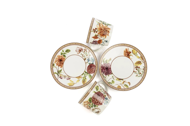  2li Bellora Çay Fincan Seti 90cc