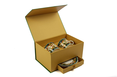  2li Capri Flora Çay Fincan Seti 90cc