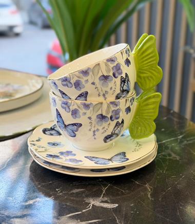 2li Mariposa Green Çay Seti 220cc