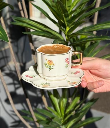  6lı April Kahve Fincanı Seti 90cc 