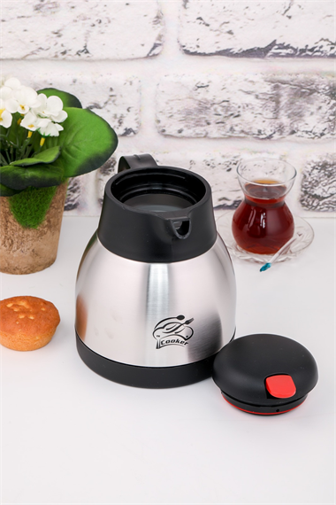  Cooker Paslanmaz Çelik Termos Mini Tombul