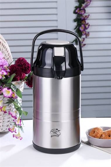  Cooker Paslanmaz Çelik Termos Siyah 3.5Lt