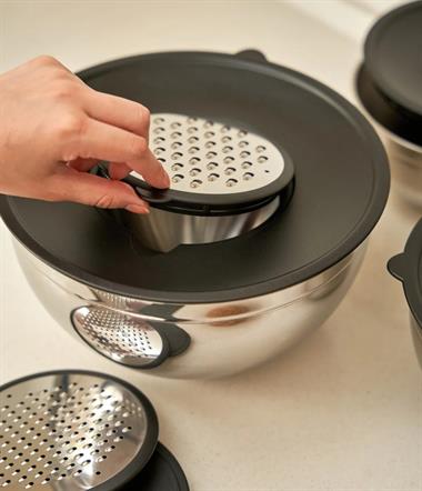  Karat 9 Parça Rendeli Karıştırma Kabı