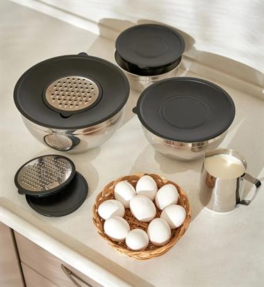  Karat 9 Parça Rendeli Karıştırma Kabı