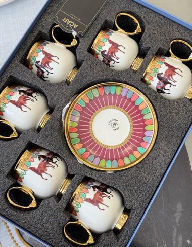  Wilshire 6 Kişilik Kahve Fincanı Takımı 