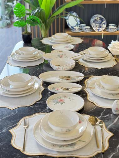 12 Kişilik 55 Parça Peta Yemek Takımı