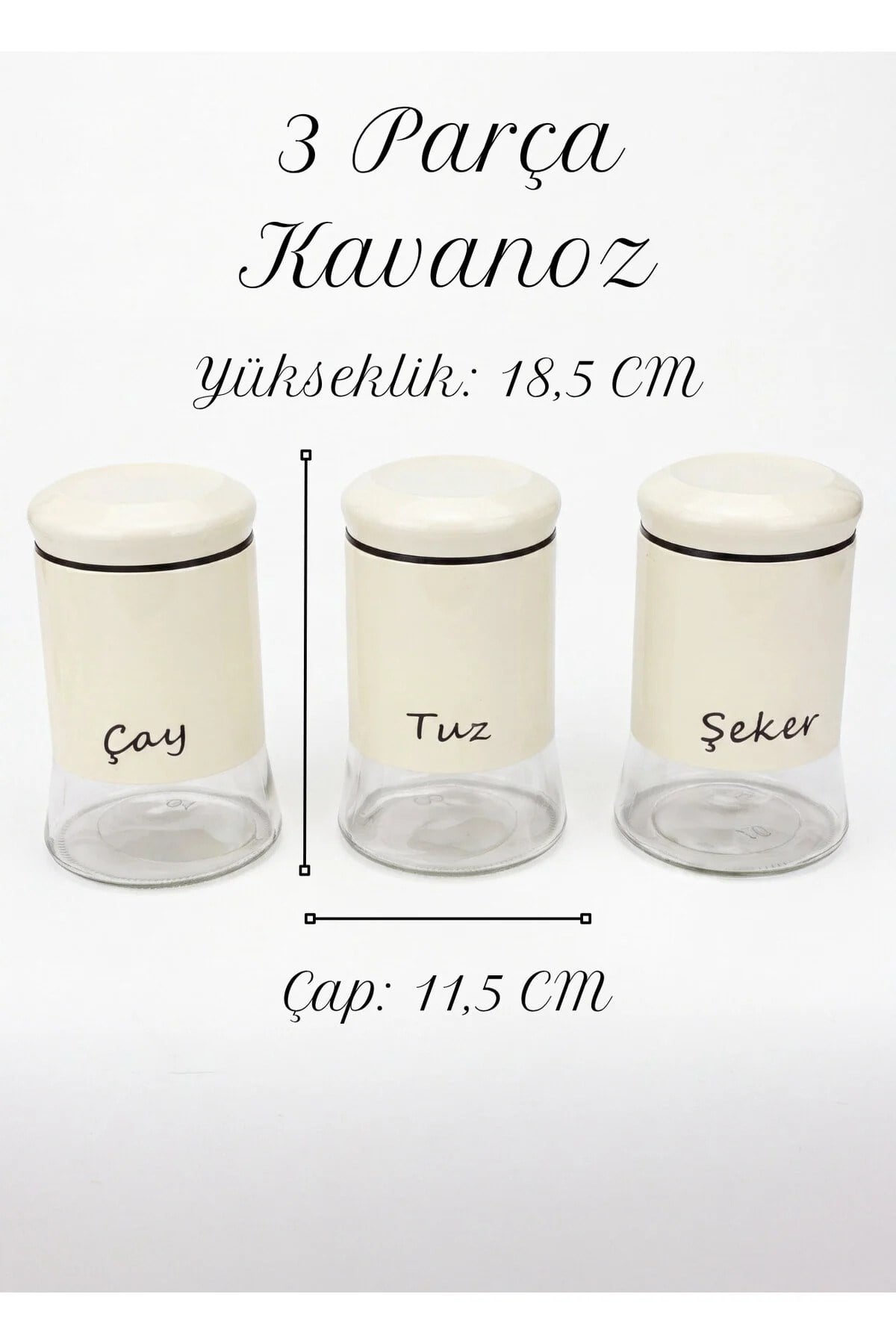 13 Parça Beyaz Baharatlık, Kavanoz ve Yağlık&Sirkelik Seti