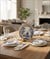 18 Parça Antik Blue Pasta Çay Takımı Seti