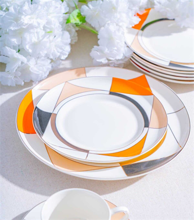 19 Parça Arieta Porselen Pasta Seti