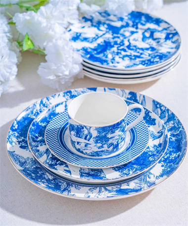 19 Parça Destinee Porselen Pasta Seti