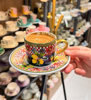 2 Kişilik Lemoon Double Kahve Fincanı