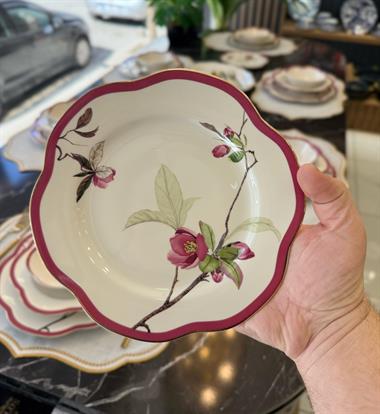 24 Parça Porselen Flore Yemek Takımı