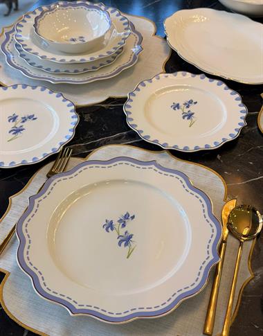 24 Parça Viarega Porselen Yemek Takımı 