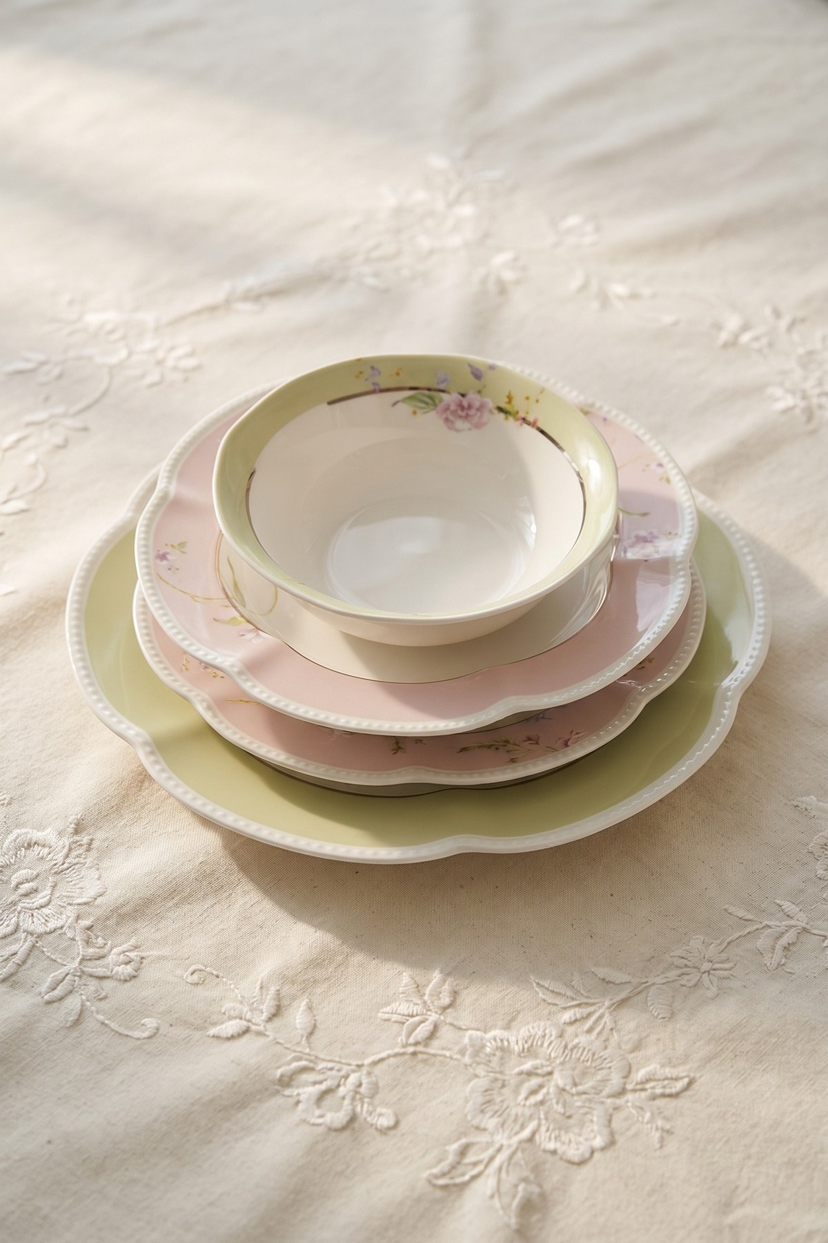 27 Parça 6 Kişilik Porselen Di Pietro Yemek Takımı