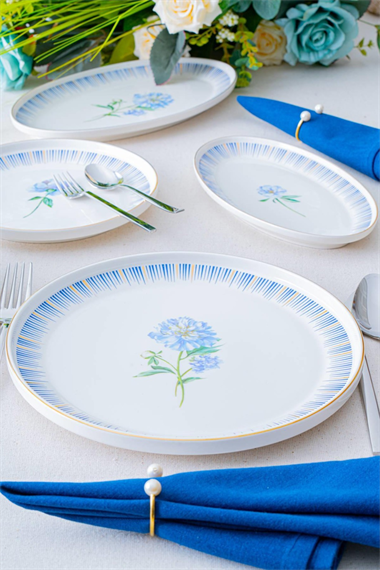 27 Parça 6 Kişilik Yemek Takımı Marcie 