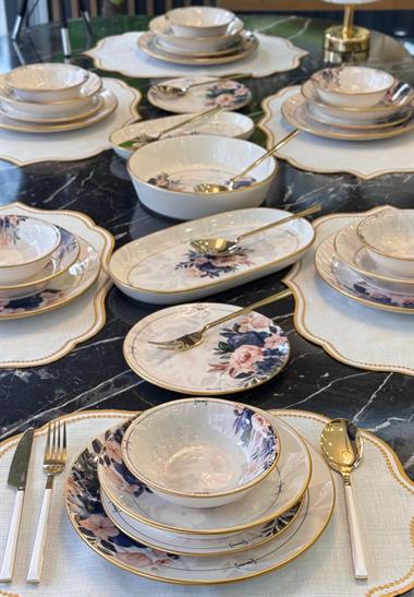 27 Parça Modern Atlas Yemek Takımı