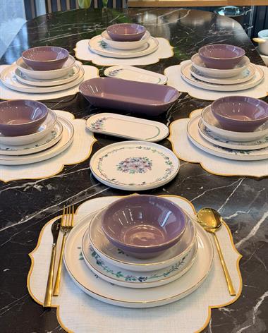 27 Parça Modern Lindy Yemek Takımı