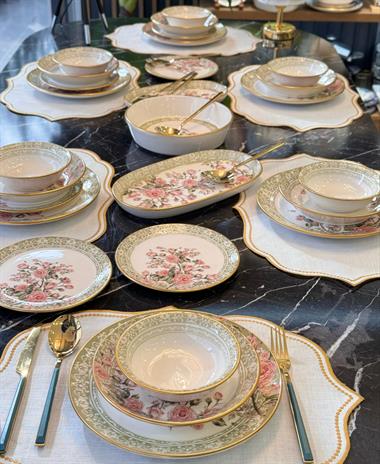 27 Parça Modern Moorn Yemek Takımı