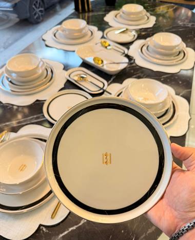 27 Parça Modern Pure Nancos  Yemek Takımı