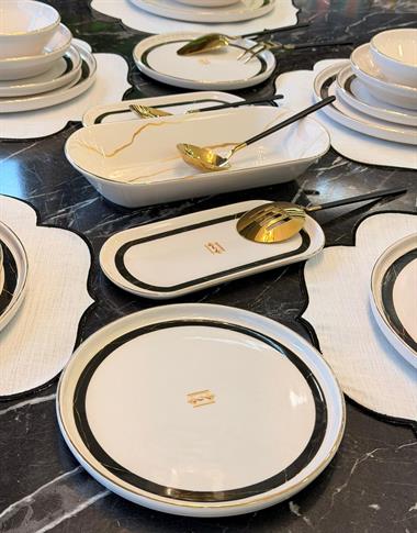 27 Parça Modern Pure Nancos  Yemek Takımı