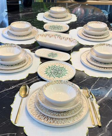 27 Parça Modern Serenita Yemek Takımı