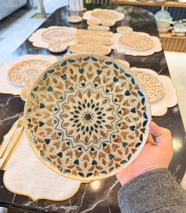 29 Parça Moria Porselen Kahvaltı Takımı 