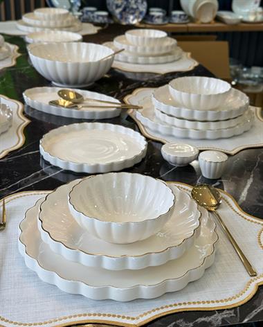 29 Parça Passion Gold Porselen Yemek Takımı 