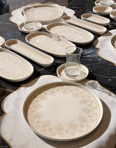 29 Parça Porselen Kahvaltı Takımı Lema