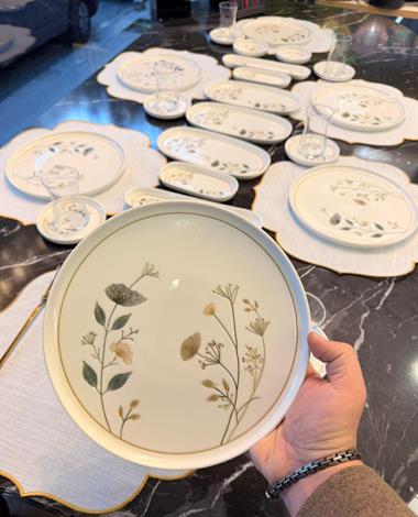 29 Parça Porselen Kahvaltı Takımı Lotus Arte