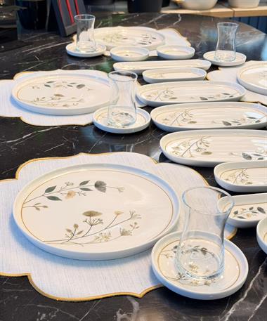 29 Parça Porselen Kahvaltı Takımı Lotus Arte