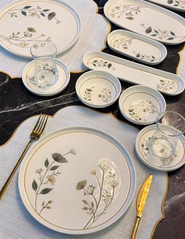 29 Parça Porselen Kahvaltı Takımı Lotus Arte