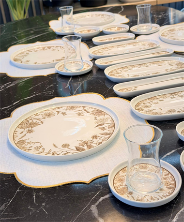 29 Parça Porselen Kahvaltı Takımı Vesta