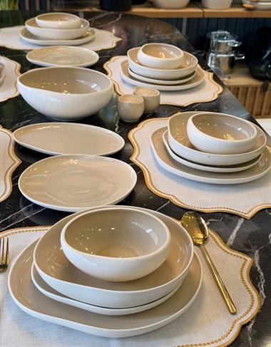 29 Parça Porselen Planet Collection Yemek Takımı