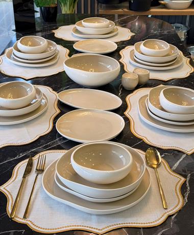 29 Parça Porselen Planet Collection Yemek Takımı